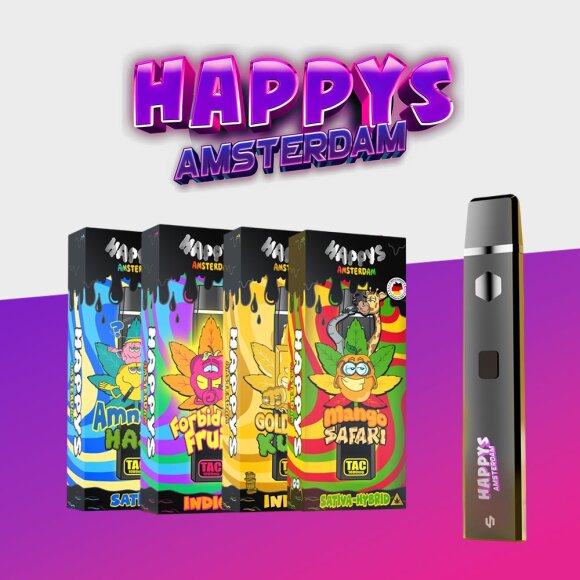 Happys Amsterdam TAC Vapes